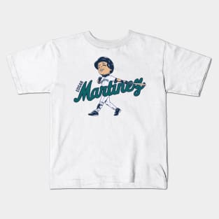 Edgar Martinez Caricature Kids T-Shirt